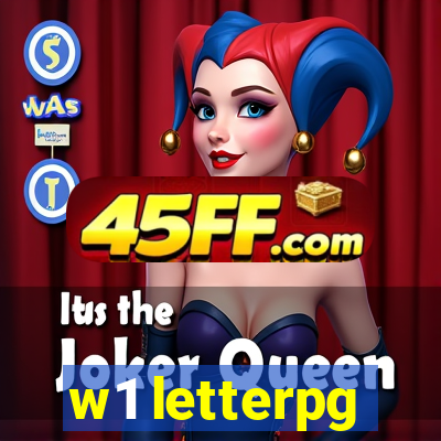 w1 letterpg